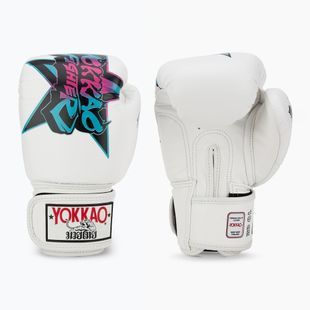 Pánske boxerské rukavice YOKKAO Fighter KO white