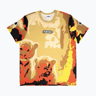Pánske tréningové tričko YOKKAO Tiger Family Muay Thai Workout Tee gold