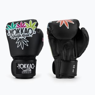 Boxerské rukavice YOKKAO Khalifa Kush Boxing black