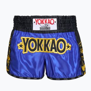 Pánske tréningové šortky YOKKAO Original Muay Thai electric blue
