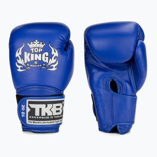 Top King Muay Thai Super blue bokserke rukavice