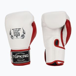 Boxerské rukavice Top King Boxing Reborn white/red