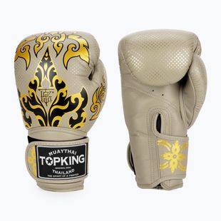 Boxerské rukavice Top King Boxing Kanok beige