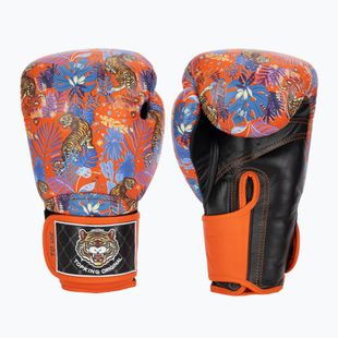 Boxerské rukavice Top King Boxing Wild Tiger black/orange