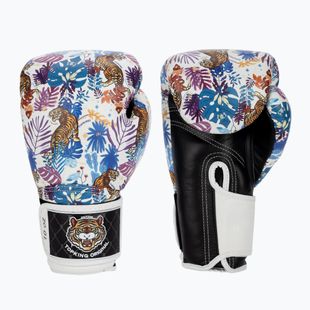 Boxerské rukavice Top King Boxing Wild Tiger black/white