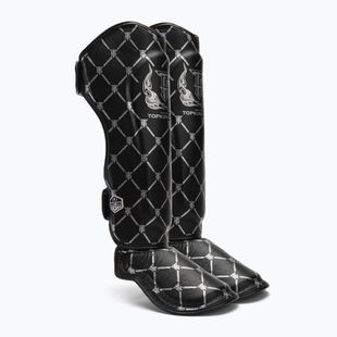 Chrániče holennej kosti a chodidla Top King Chain black/silver