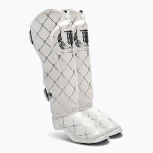 Chrániče holennej kosti a chodidla Top King Chain white/silver