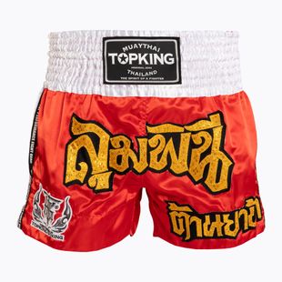 Tréningové šortky Top King Thai Boxing red/white