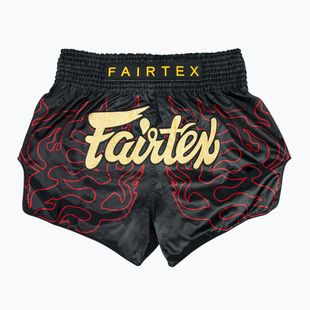 Fairtex Muay Thai tréningové šortky BS1920 'Lava' čierne