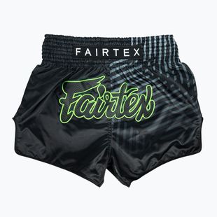 Fairtex Muay Thai tréningové šortky BS1924 'Racer' čierne