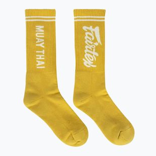 Ponožky Fairtex SOCK2 yellow