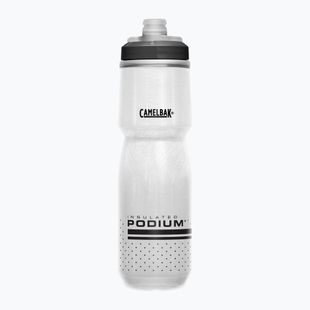 Cyklistická fľaša CamelBak Podium Chill 710 ml biela/čierna