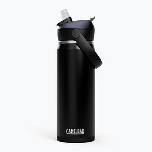 Cestovná fľaša Camelbak Thrive Flip Straw Insulated SST 590 ml black