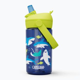 Cestovná fľaša CamelBak Thrive Flip Straw Kids 400 ml sharks and rays