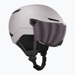 Detská lyžiarska prilba Atomic Revent Visor Jr concrete/silver flash