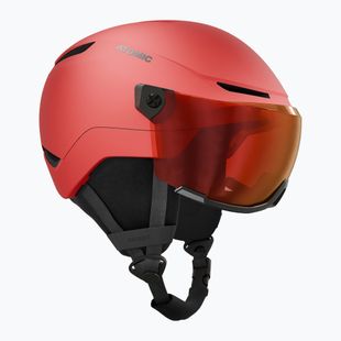 Detská lyžiarska prilba Atomic Revent Visor Jr red/red flash