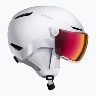 Lyžiarska prilba Atomic Revent Visor Photo white heather/red photo