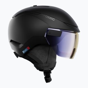 Lyžiarska prilba Atomic Revent GT Amid Visor HD S1 black/yellow blue hd