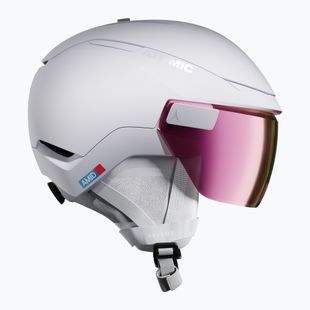 Lyžiarska prilba Atomic Revent GT Amid Visor HD S2 white heather/pink copper