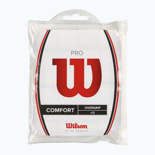Omotávky na tenisovú raketu Wilson Pro Overgrip 12 ks white