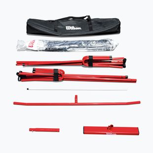 Sieť na pickleball Wilson Portable Pickleball Net System white/red