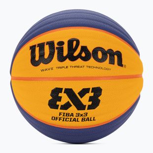 Basketbalová lopta Wilson Fiba 3x3 Game blue/yellow veľkosť 6