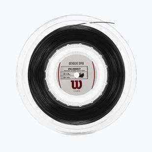 Tenisová struna Wilson Revolve Spin 16 200m čierna WRZ907600