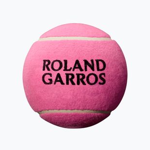 Tenisová loptička na podpisy Wilson Roland Garros 5 Mini Jumbo pink