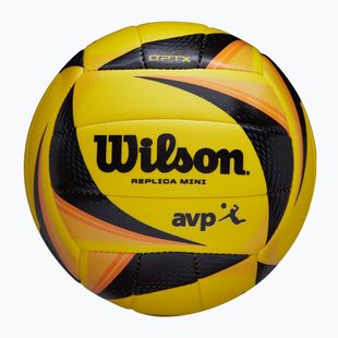 Lopta na plážový volejbal Wilson OPTX AVP Mini yellow
