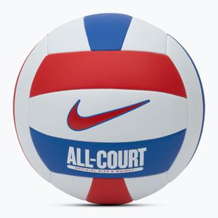 Volejbalová lopta Nike All Court Volleyball white/university red/game royal/university red veľ.  5
