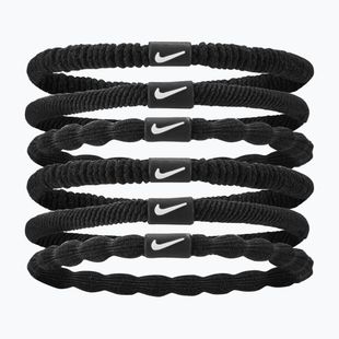 Gumičky do vlasov Nike Flex Hair Tie 6 szt. black/black/white