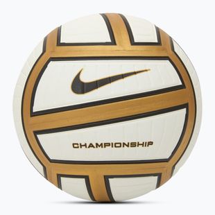 Volejbalová lopta  Nike Championship Volleyball metallic gold/white/metallic gold/black veľ.  5