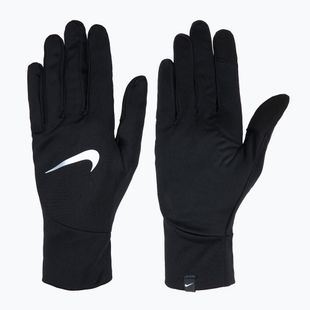 Pánske bežecké rukavice Nike Pacer Lightweight RG black/black/silver