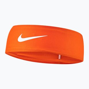 Čelenka Nike Dri-Fit Fury Classic Headband safety orange/white/white
