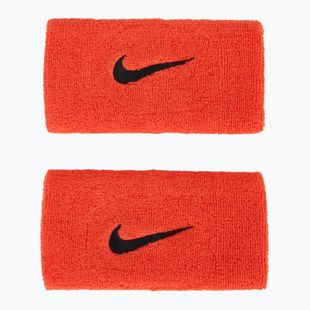 Potítka Nike Swoosh Doublewide Wristbands 2 szt. bright crimson/cave purple