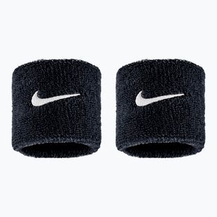 Potítka Nike Swoosh Classic Wristbands 2 ks  black/white