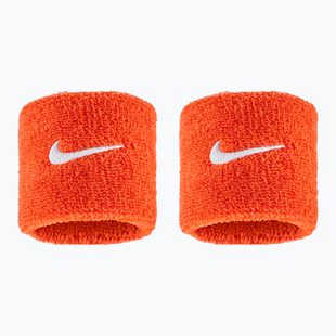 Potítka Nike Swoosh Classic Wristbands 2 ks  team orange/white