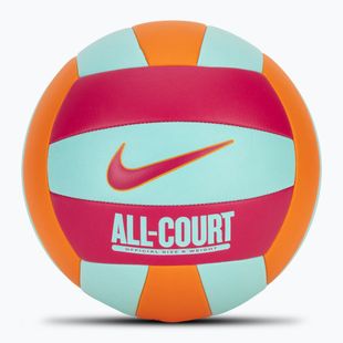Volejbalová lopta Nike All Court Volleyball bright ceramic/bleached turquoise/rush pink veľkosť 5