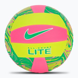 Volejbalová lopta Nike All Court Lite Volleyball hyper pink/volt/green shock veľkosť 5
