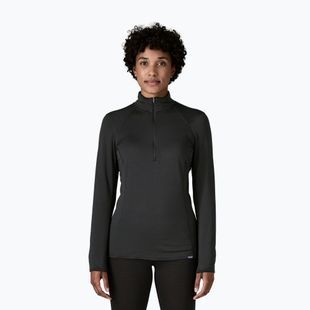 Dámska mikina Patagonia Cap Termal Weight Zip Neck black