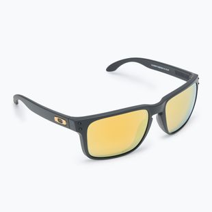 Slnečné okuliare Oakley Holbrook XL matte black/prizm 24k polarized