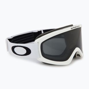 Lyžiarske okuliare Oakley O-Frame 2.0 Pro S matne biele/tmavo šedé
