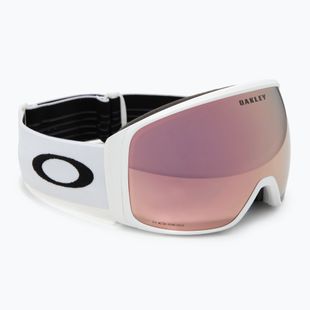 Lyžiarske okuliare Oakley Flight Tracker L matte white/prizm rose gold iridium