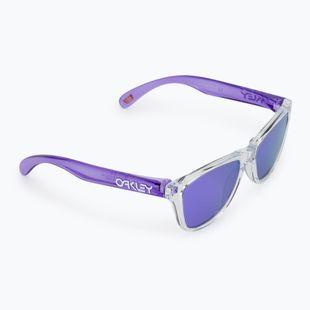 Detské slnečné okuliare Oakley Frogskins XXS clear/prizm violet