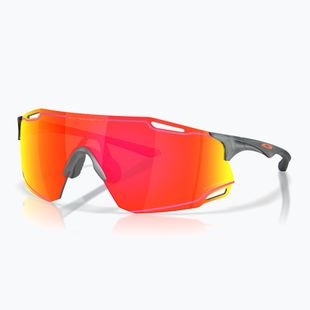 Slnečné okuliare Oakley Cybr Dyno matte crystal black/prizm ruby with pink ink