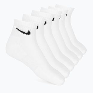 Ponožky Nike Everyday Cushioned 6 párov white/black