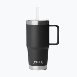 Termohrnček YETI Rambler Straw 739 ml black