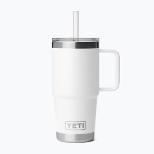 Termohrnček YETI Rambler Straw 739 ml white