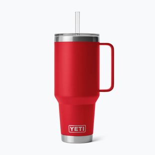 Termohrnček YETI Rambler Straw 1200 ml rescue red