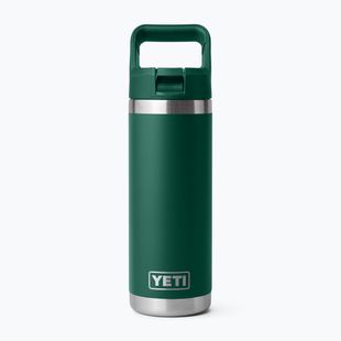 Termofľaša YETI Rambler C Straw 532 ml black forest green